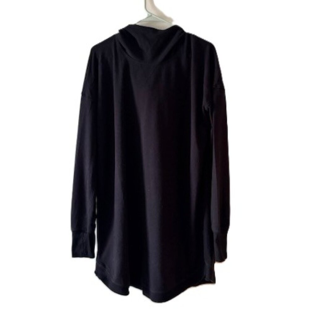 Tek Gear Long Black Hooded Sweatshirt